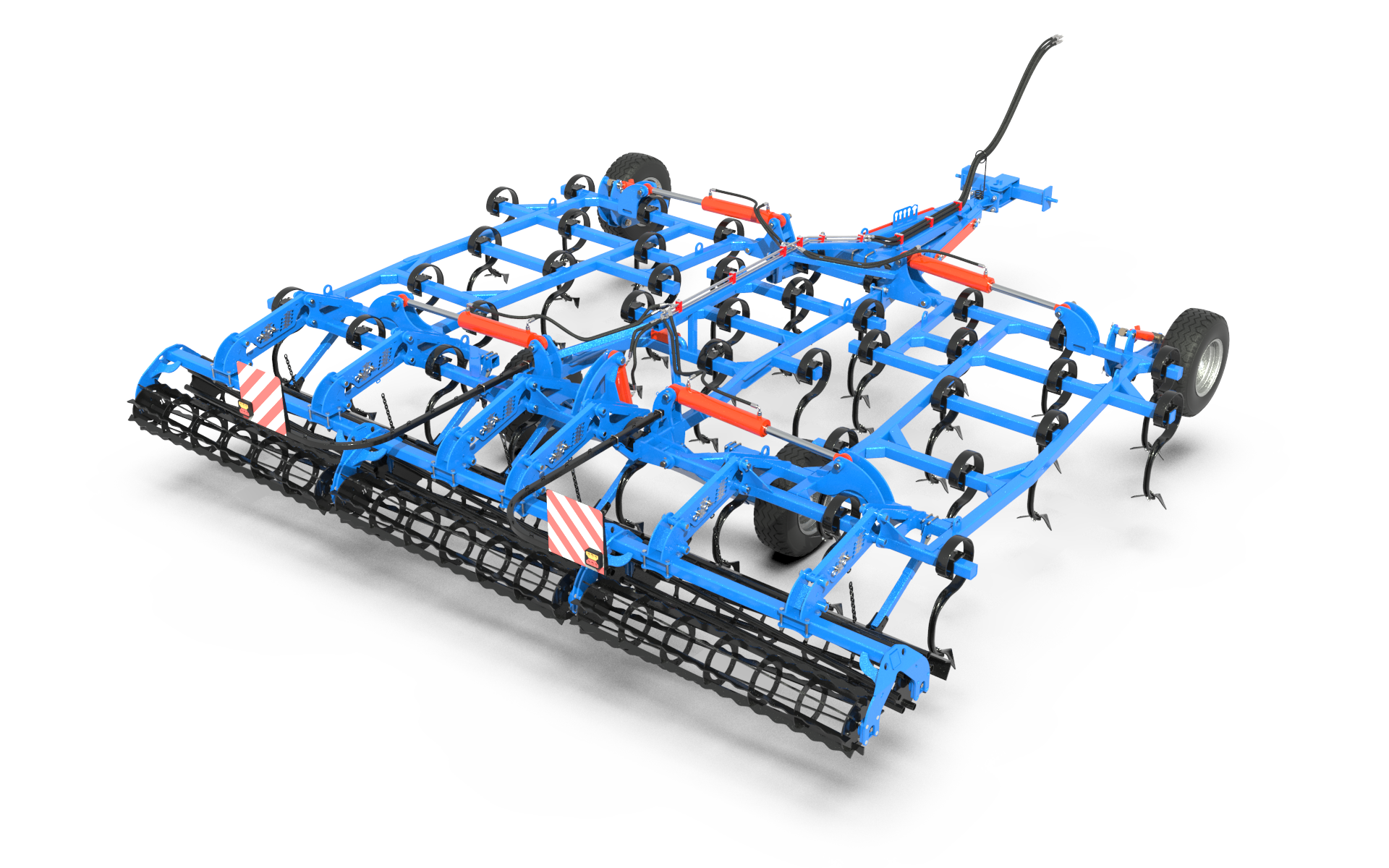 Культиватор МАК-6 стійка 70х12 подвійний барабан з вирівнювальною доскою